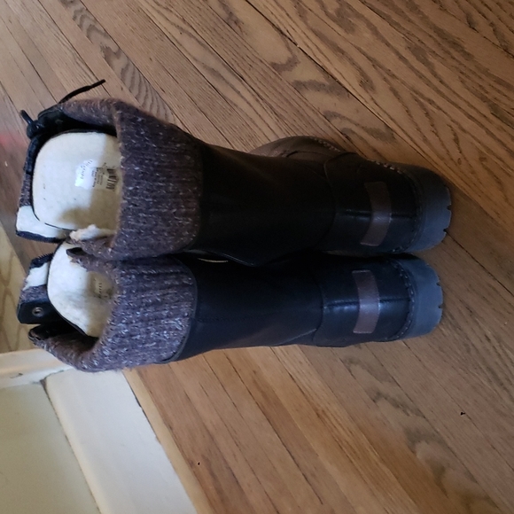 Denver Hayes Leather Winter Boots "New" - Picture 3 of 4